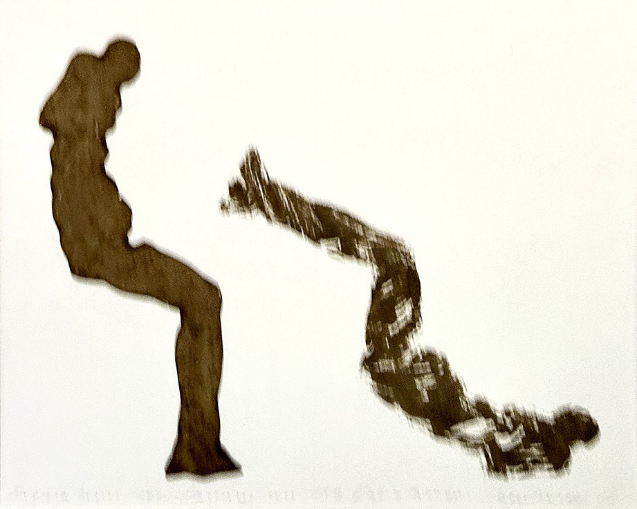 Jurgen BRODWOLF, "Figuration II", 1983, Collage, Mixed Media, Unicat, 52 x 62 cm