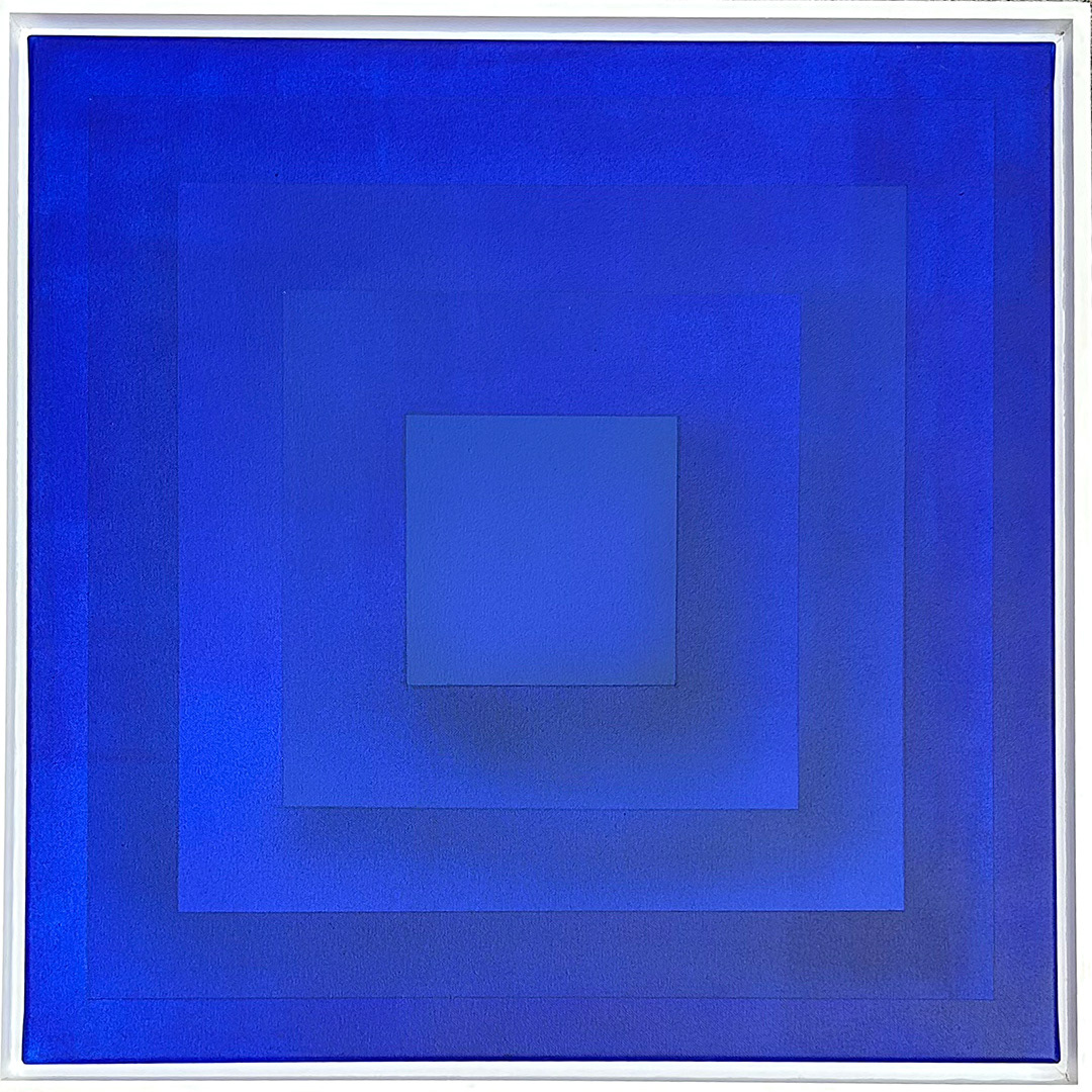 Gerhard Birkhofer, "Serie : FARBFELDER", 2015, Acrylic on canvas, 60 x 60 cm