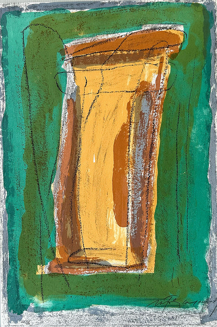 Albert Ràfols-Casamada, "La tardor-3", 1990, 56 x 38 cm, Technique: lithography 