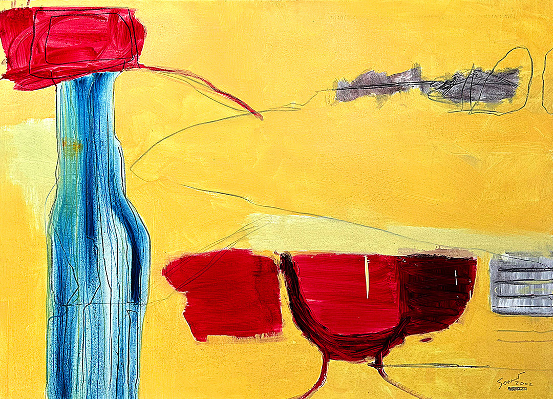 Dirk SOMMER, “Untitled”, 2002, Oil on Canvas, 90 x 110 cm