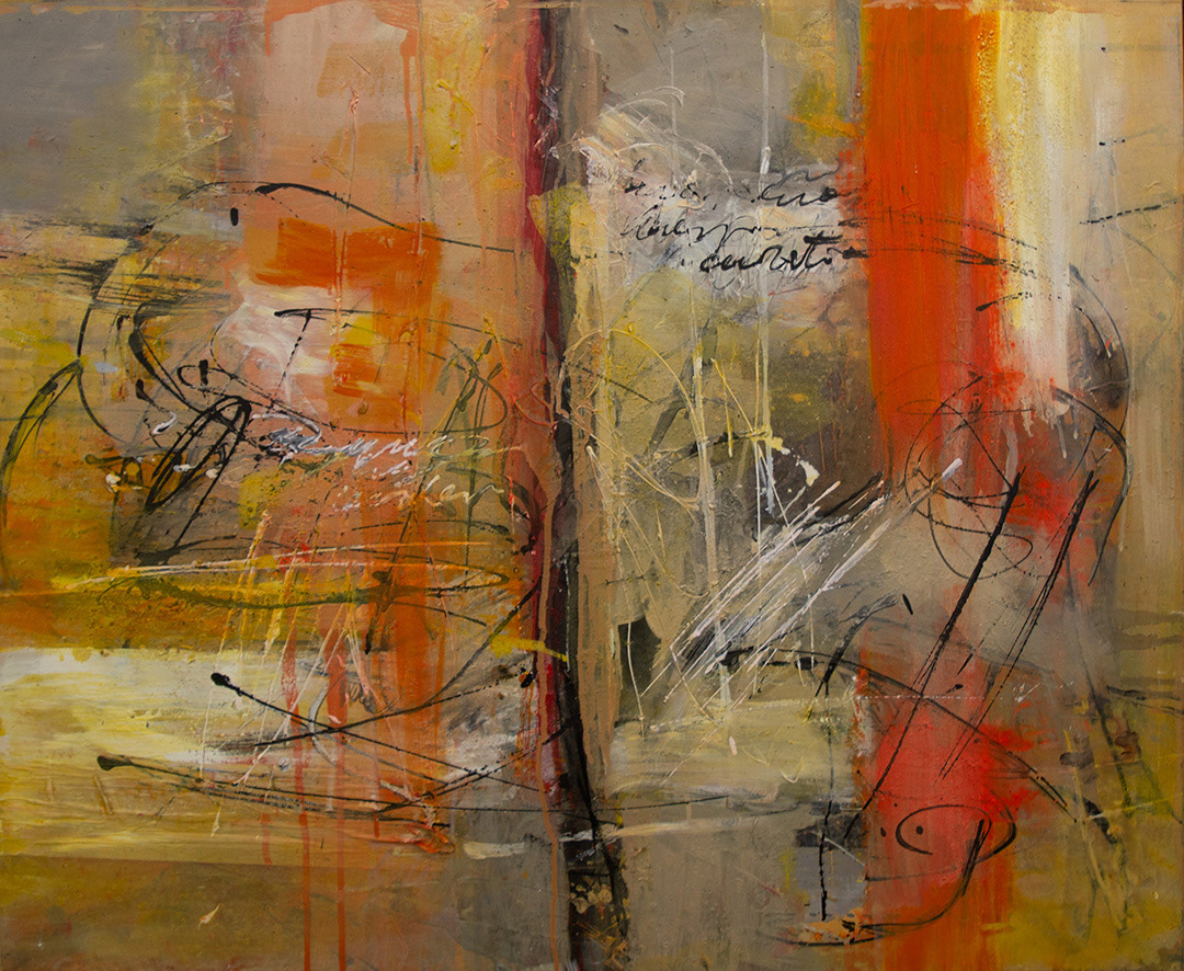Víctor Ramírez, Exploración de Los Dias V", 2010, 81 cm x 100 cm, Mixed Media on Canvas