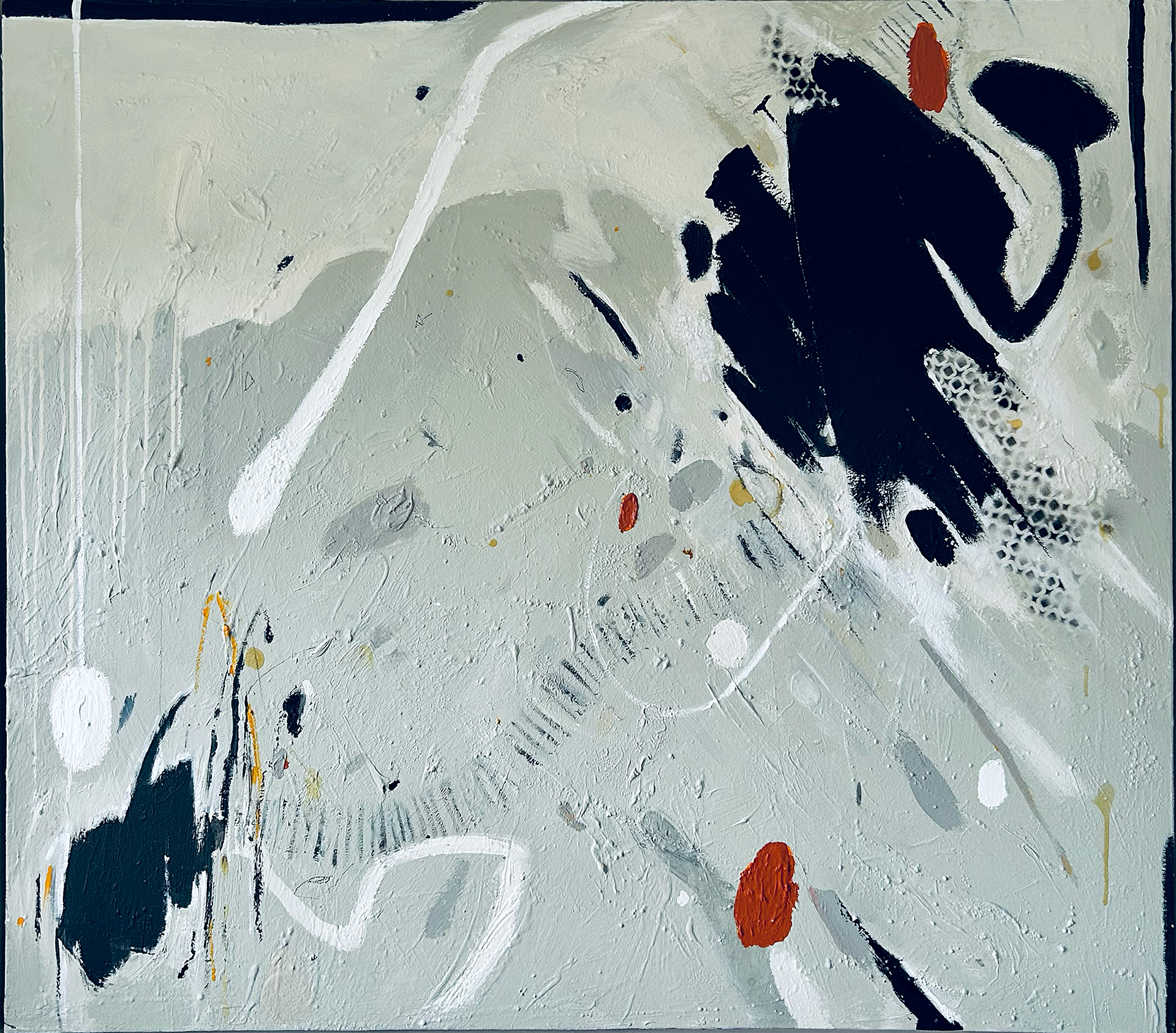 Laura INIESTA, "Arctic", 2019, Mixed Media on Canvas, 130 x 150 cm