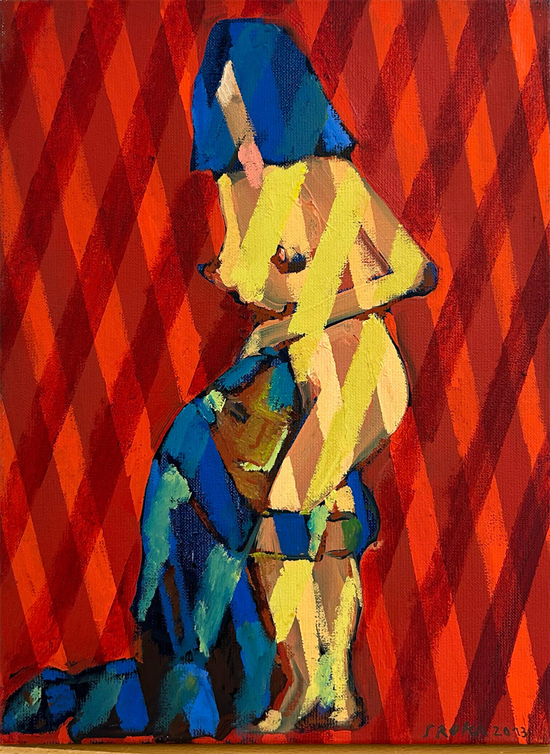 Jacek SROKA, "Untitled", 2013 40 x 30cm, Oil on canvas