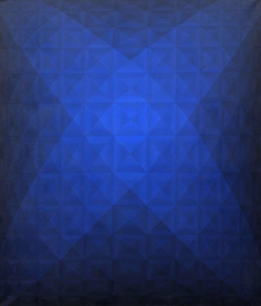 "Wariacja na jeden temat Nr. 1", 1997, Oil on canvas, 140 x 120 cm