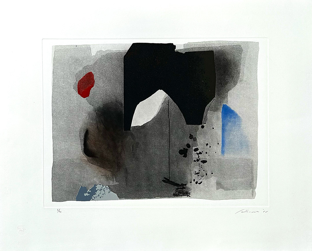 Giuseppe "Bepi" SANTOMASO, "SENZA TITULO", 1988, Etching 7/90, 56 x 70 cm