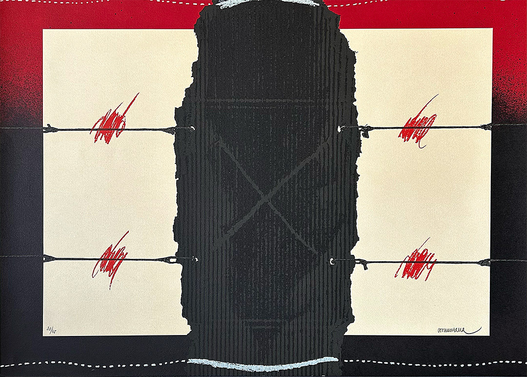 Enric Cormenzana, "Joc a Pel 3", 1978, Lithography, copies : 75, 56 x 76 cm
