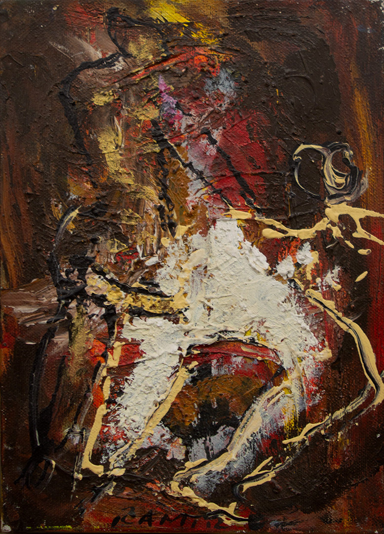 Víctor Ramírez, "Framgento", 2010, 27 cm x 19 cm, Mixed Media on canvas