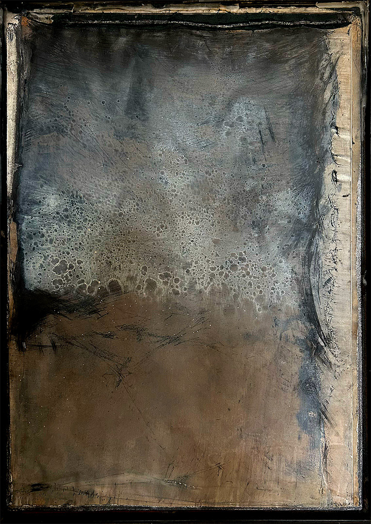Ulrich Gehret, "Nr. 28/92", 1992, Mixed Media on Paper, 105 x 76 cm