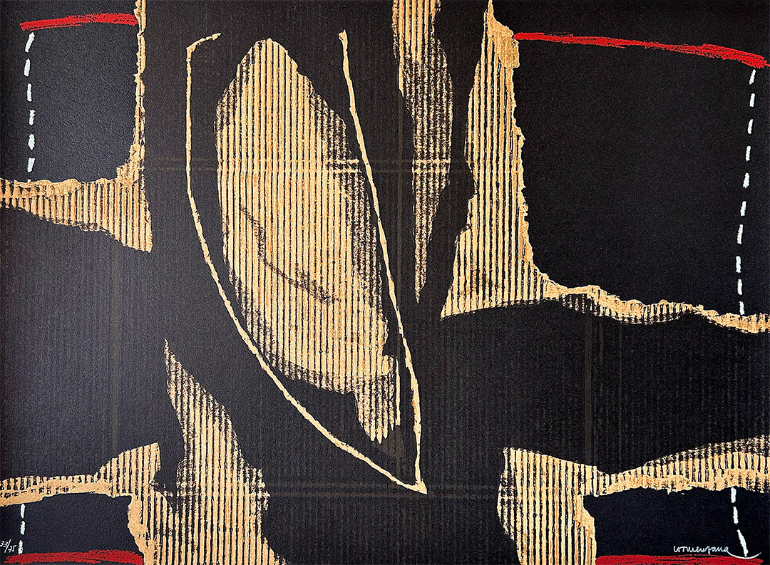 Enric Cormenzana, "Joc a Pel 2", 1978, Lithography, copies : 75, 56 x 76 cm