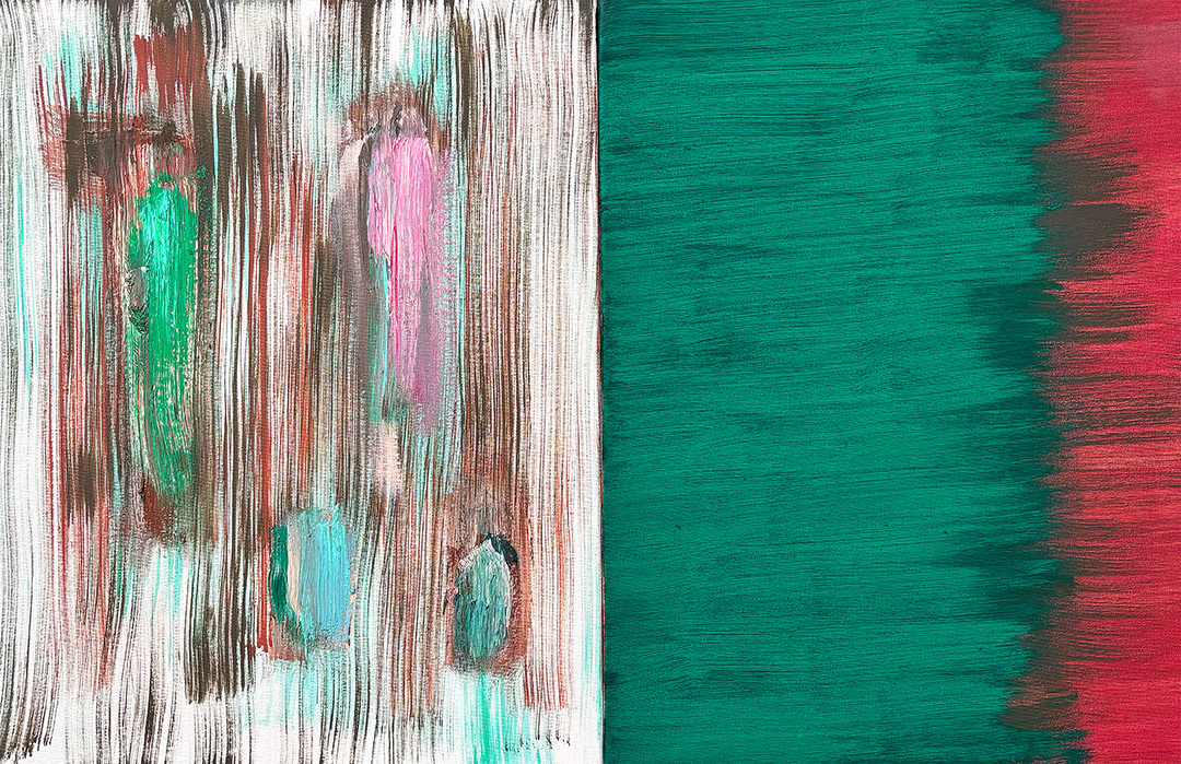 Tomasz Ciecierski, "Untitled", Oil on Canvas, 2018, 50 x 80 cm