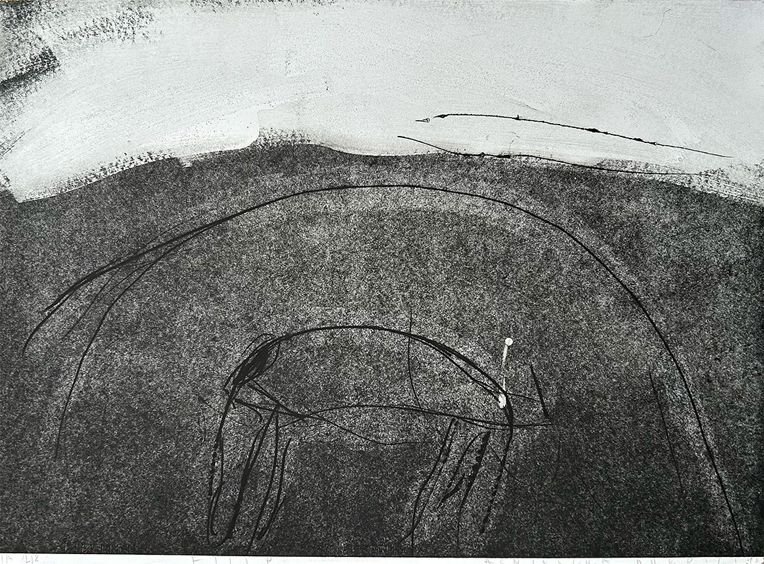 Agnieszka Dobosz, "Filip", E.A 2/2, Materiał Print, 1998, 70 x 100 cm
