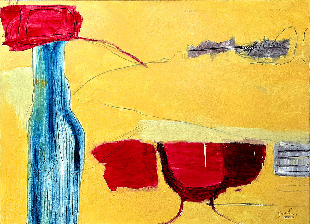 Dirk SOMMER, “Untitled”, 2002, Oil on Canvas, 90 x 110 cm