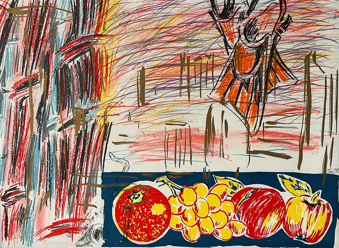 Carlos Pazos, "Chromo-4", 1984, Lithography