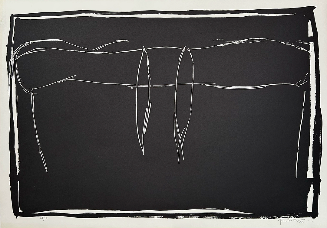 "Landscape II", 1987, Lithography 26/50, 70 x 99 cm