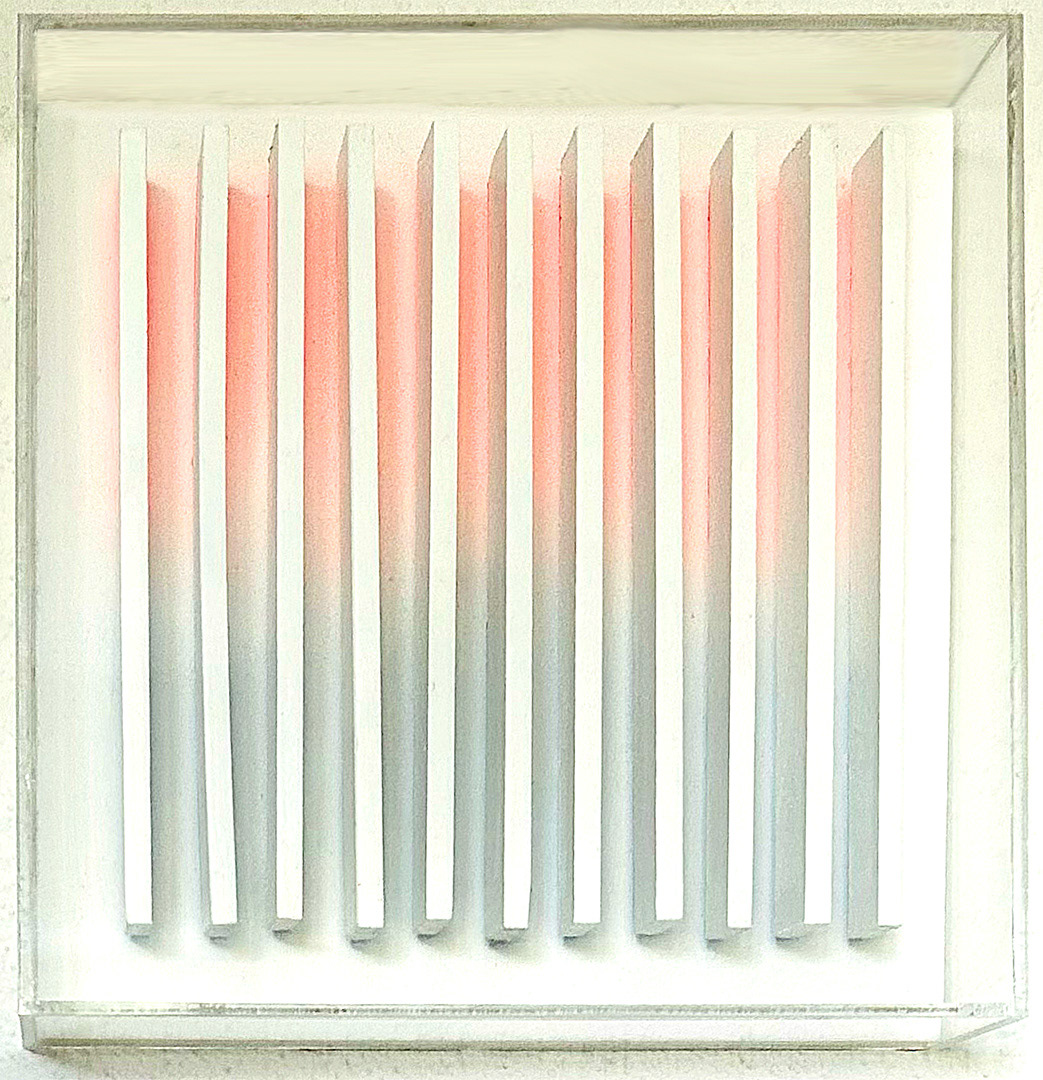 Gerhard Birkhofer, "Untitled", 2016, Wall object, 20 x 20 x 5 cm