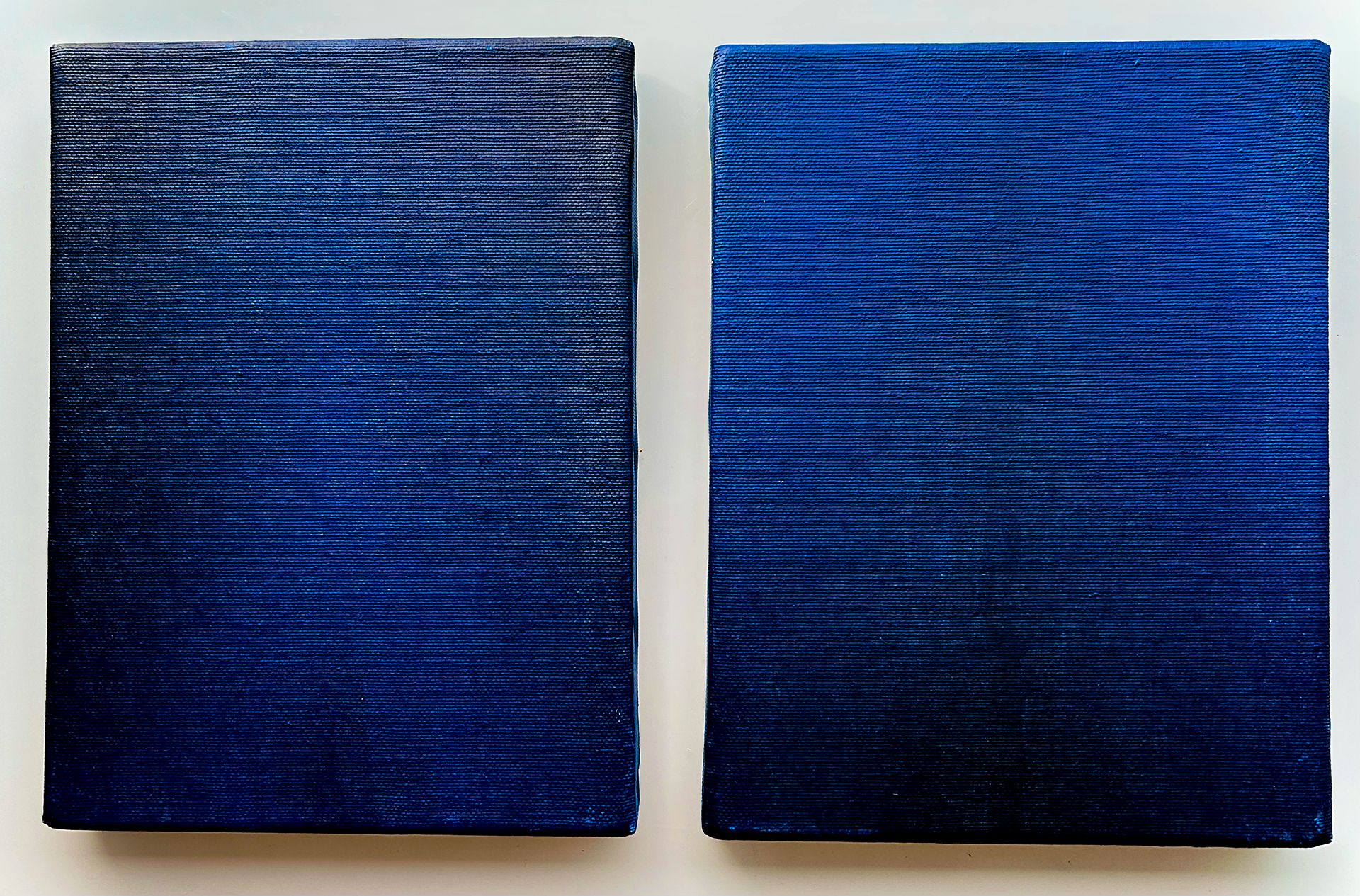 Tamara Berdowska, "Untitled", 2001, Oil Canvas, 24 x 18 cm, x 2
