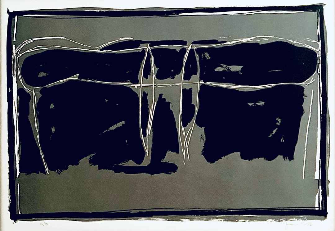 "Landscape IV", 1987, Lithography 26/50, 70 x 99 cm