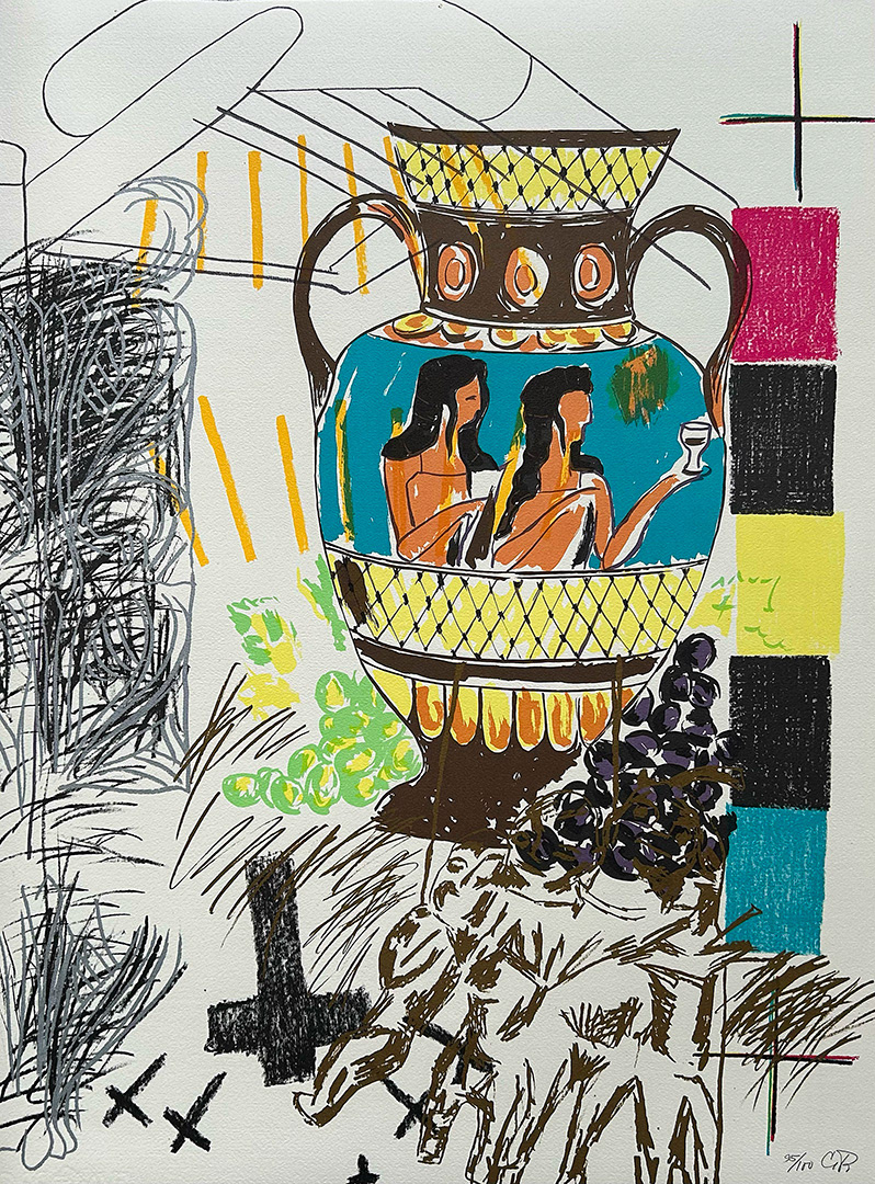 Carlos Pazos, "Chromo-3", 1984, Lithography