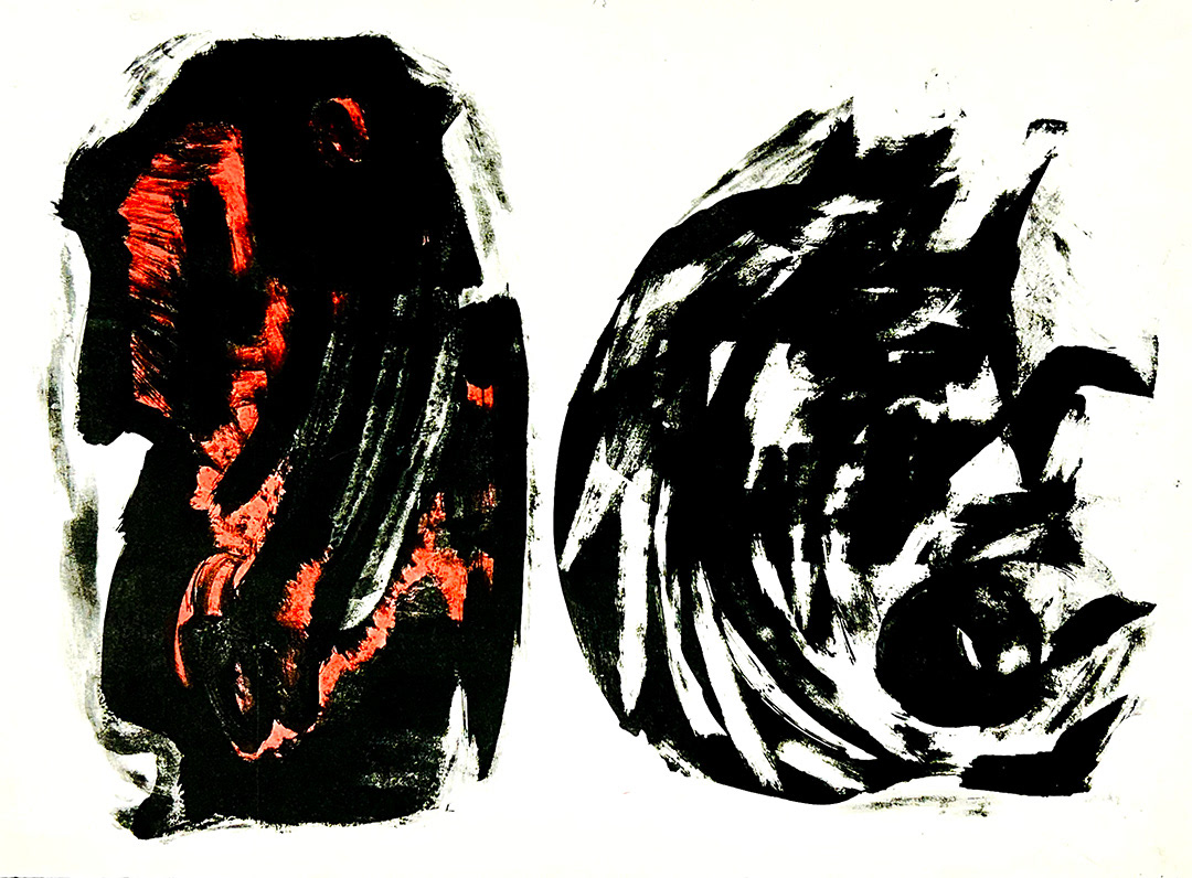 Włodzimierz KUNZ, “WK-III-Motyl-65-Lithography-3/6-50x70cm