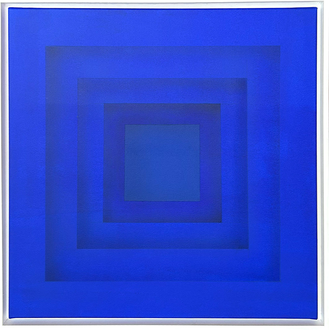 Gerhard Birkhofer, "Serie : FARBFELDER", 2015, Acrylic on canvas, 60 x 60 cm