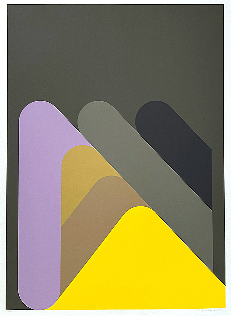 Horst Kuhnert, "Untitled", 1972, Serigraphie, Copies : 250, 72 x 52 cm