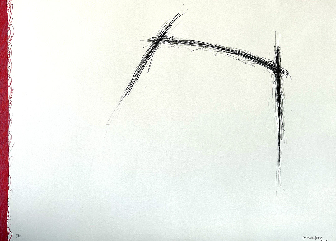 Enric Cormenzana, "Walpurga 2", Lithography, copies : 75, 56 x 76 cm