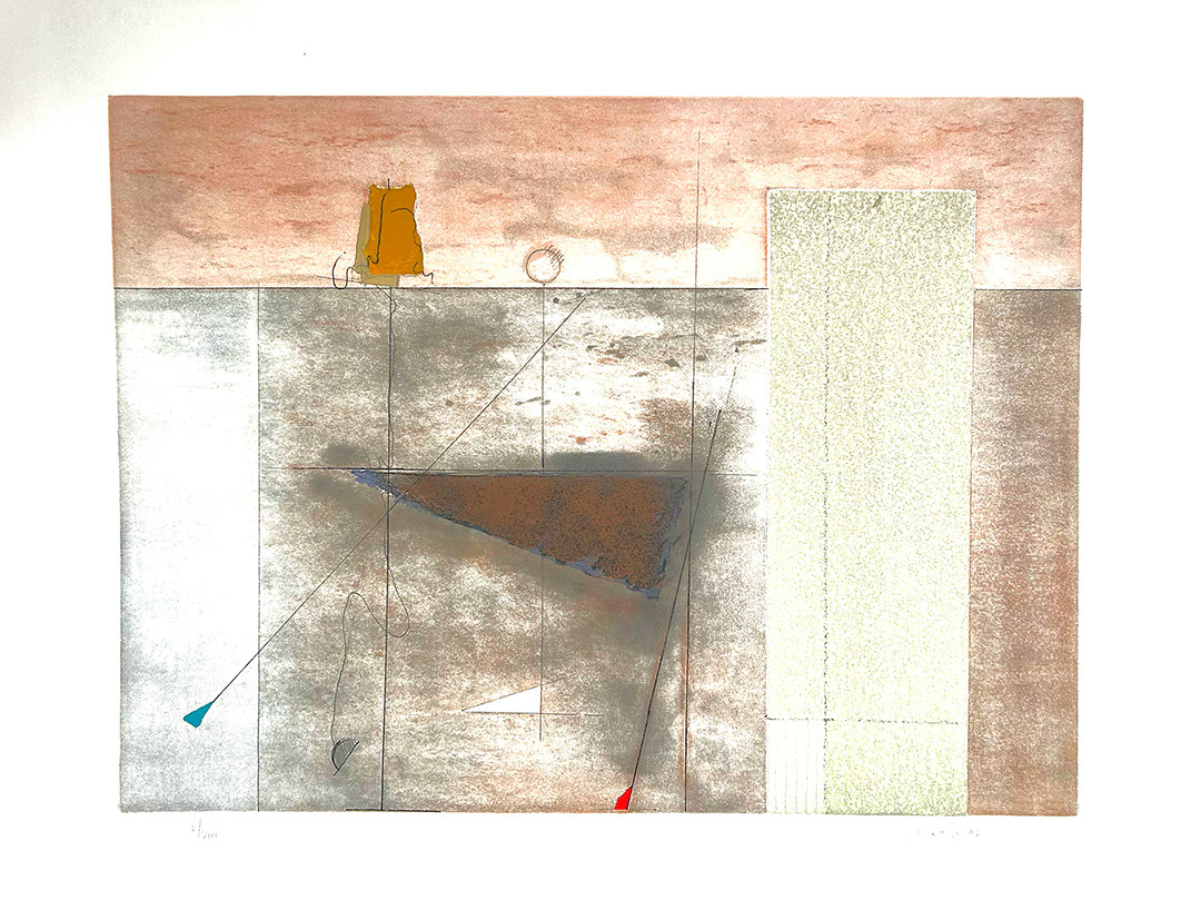 Mauro Casarin, "Untitled", Etching V/VIII, 1997, 76 x 57 cm