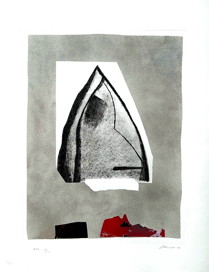 Giuseppe "Bepi" SANTOMASO, "SENZA TITOLO", 1989, Etching P.A VII/XXV, 85 x 65 cm