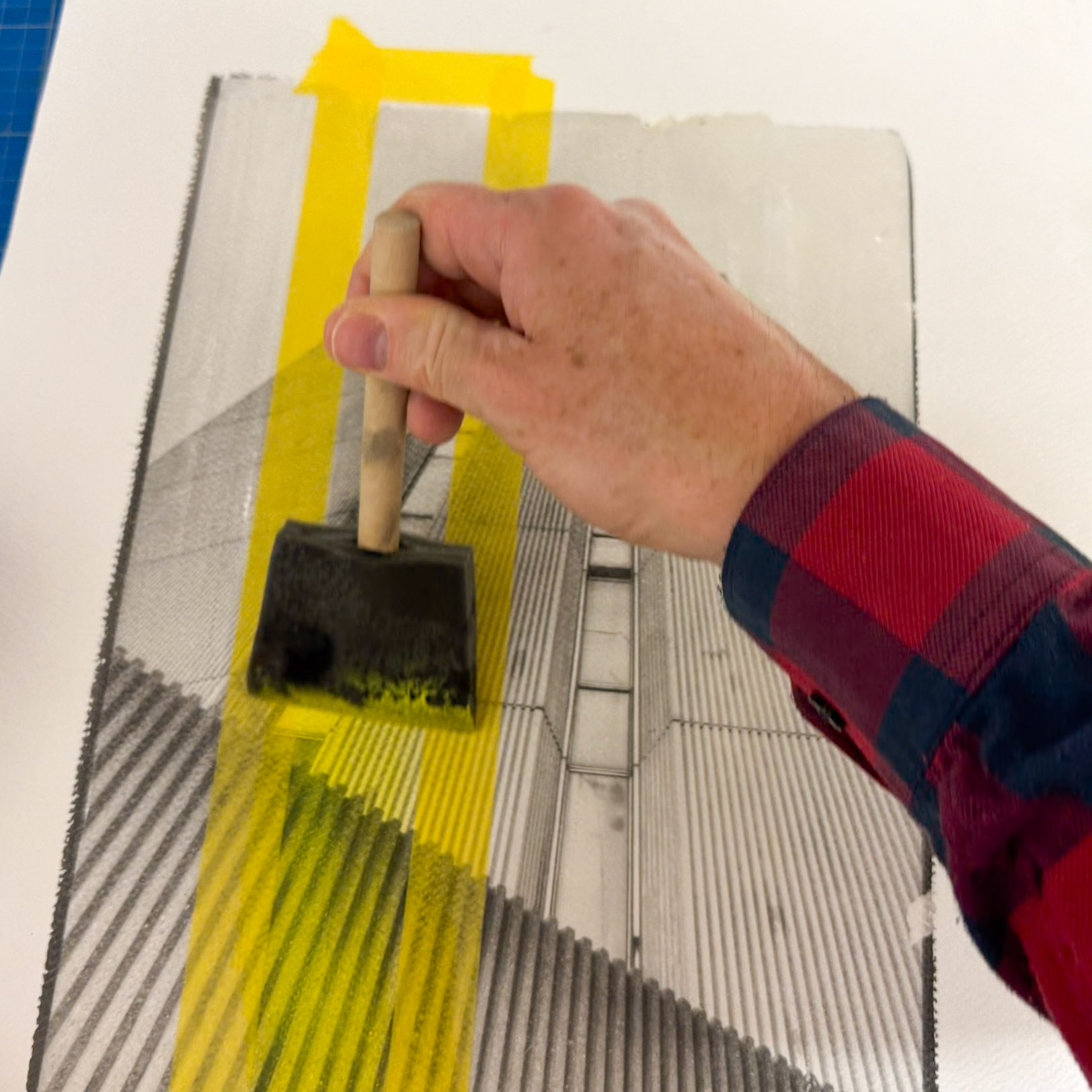 Adding Coloured Ink to Print