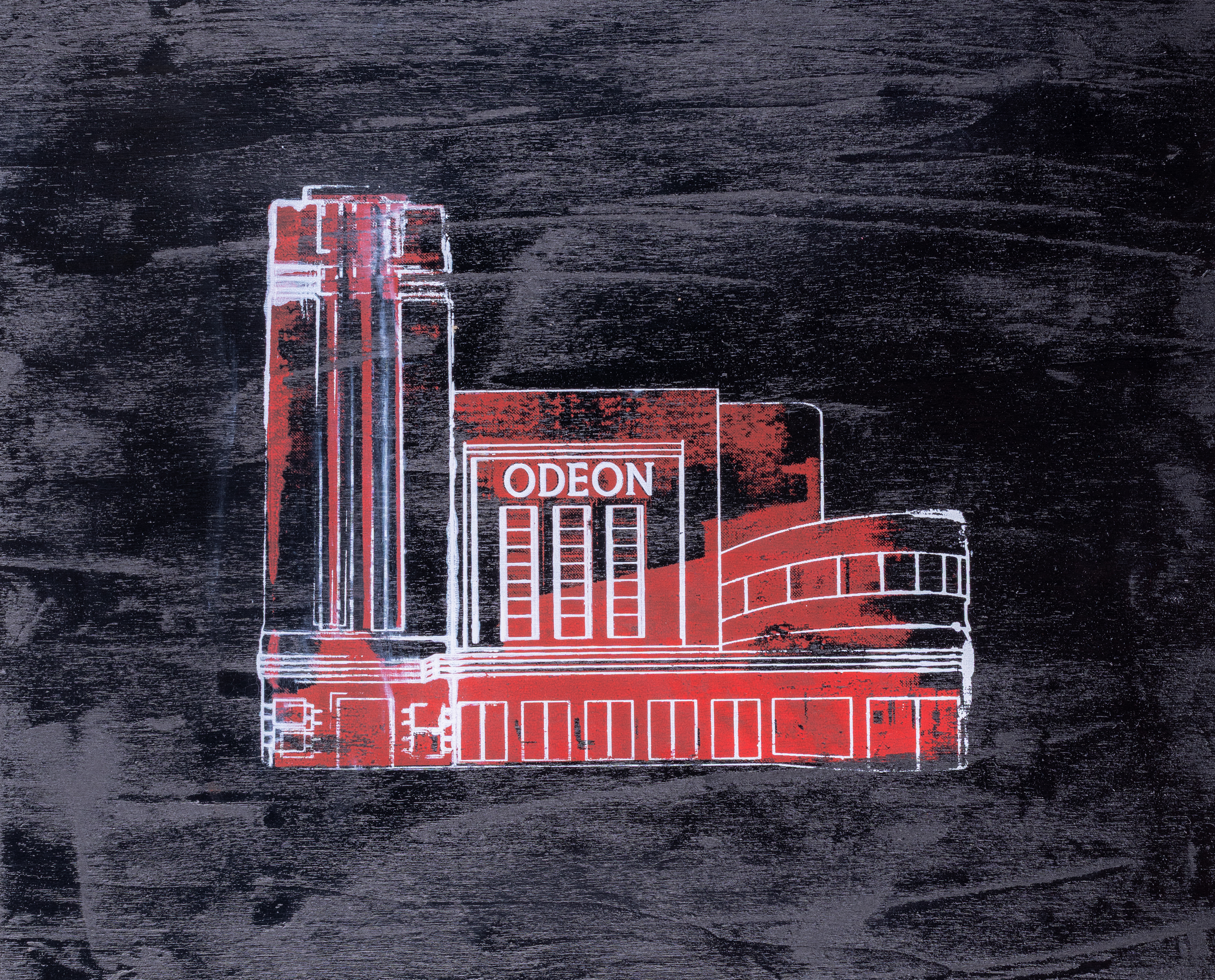Odeon on wood 