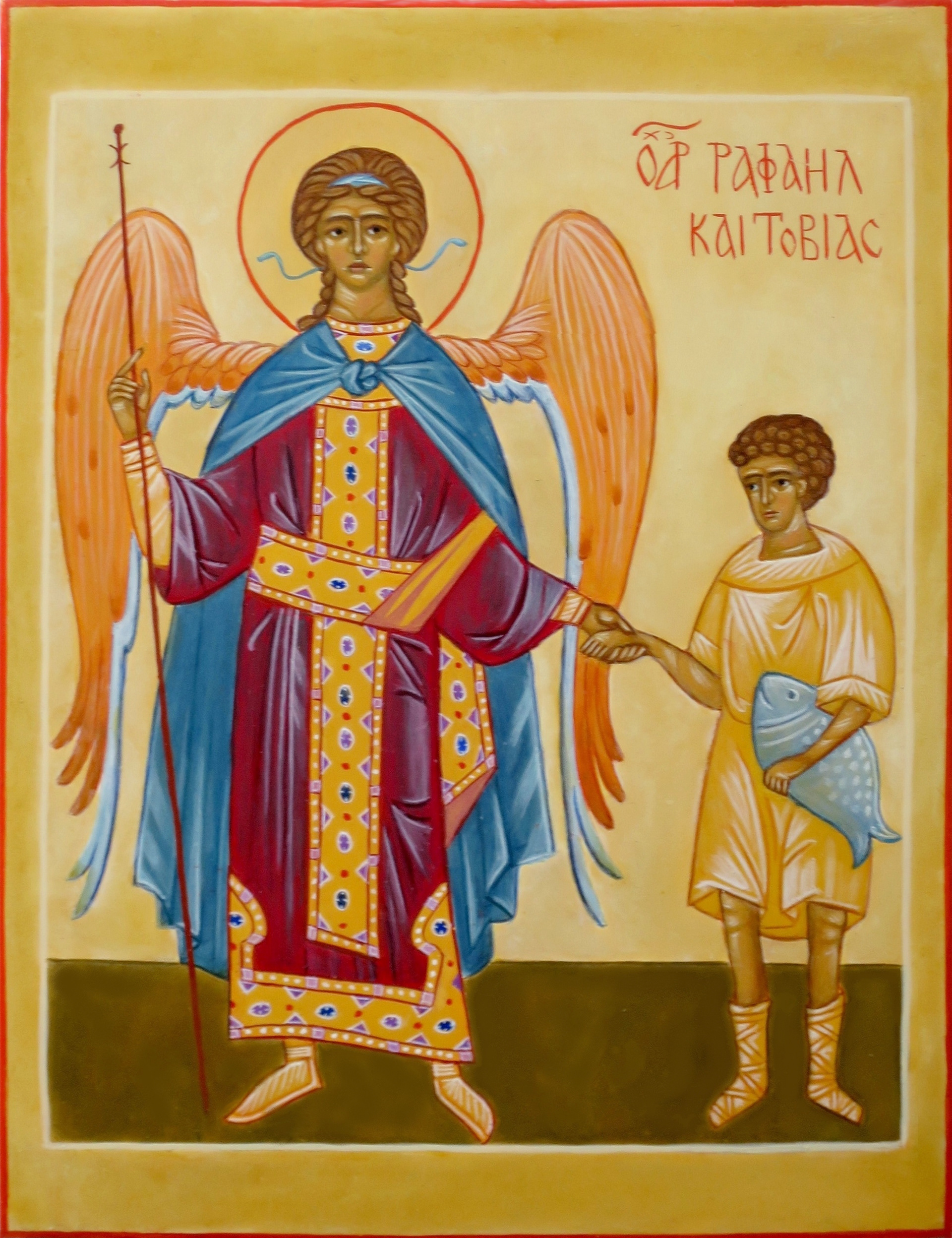 Ange Saint Raphael et Tobias