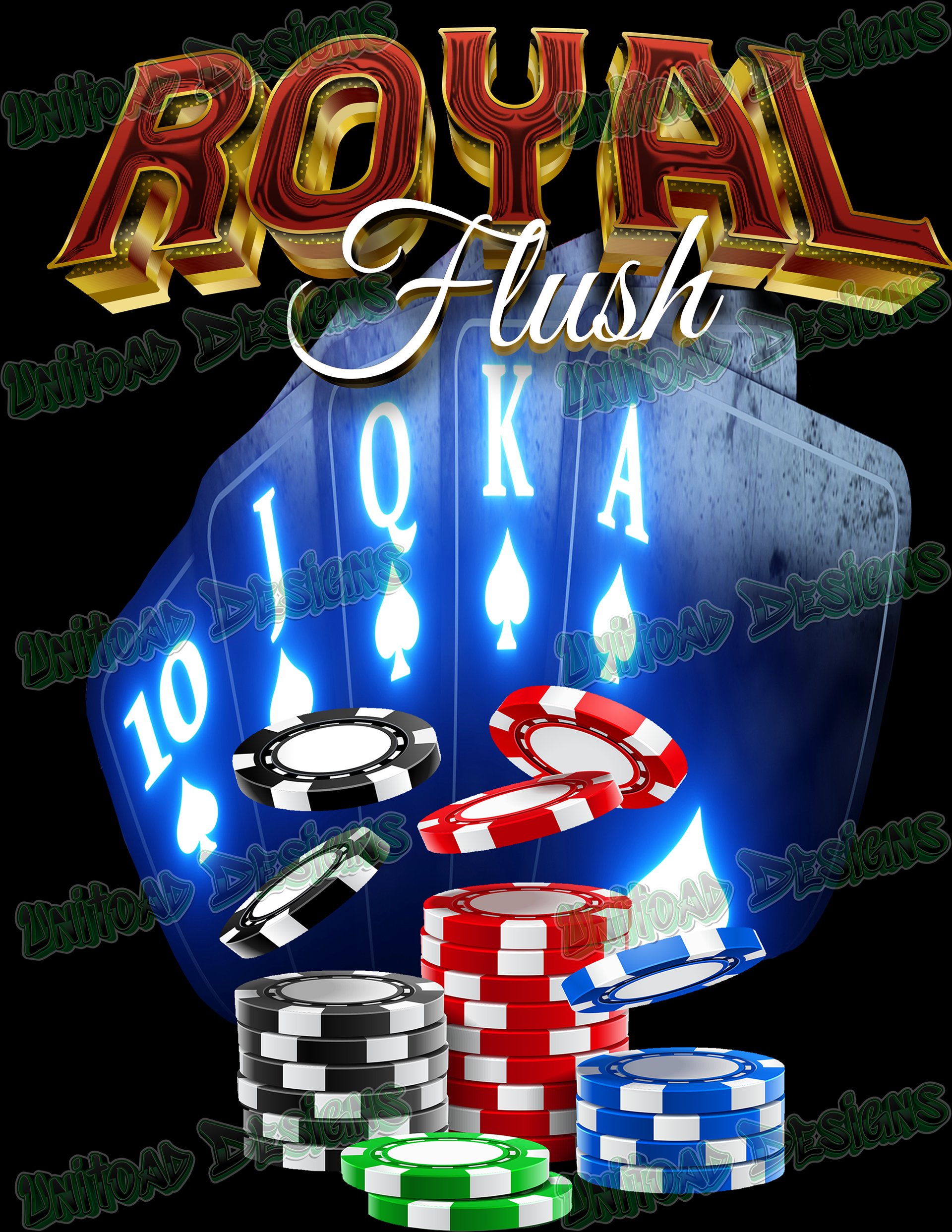 Royal Flush - Bowling Team