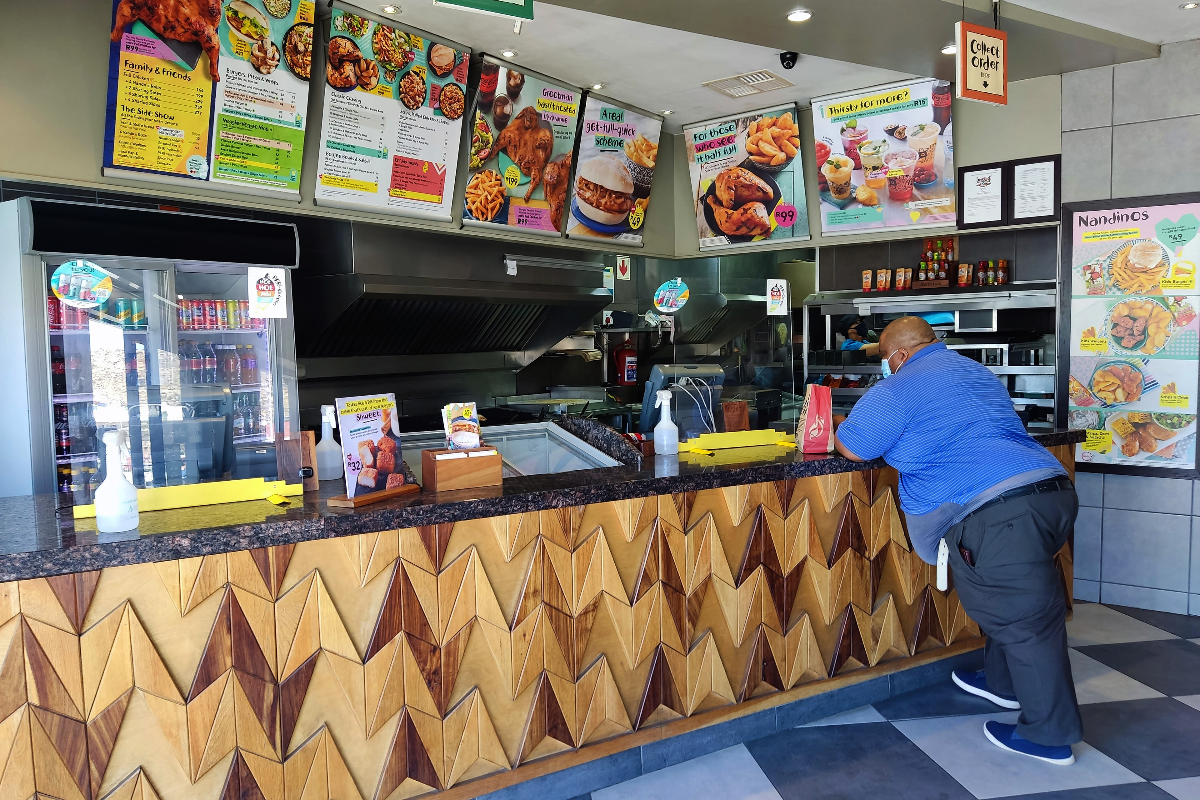 Nando's cadeia fast-food de origem portuguesa.