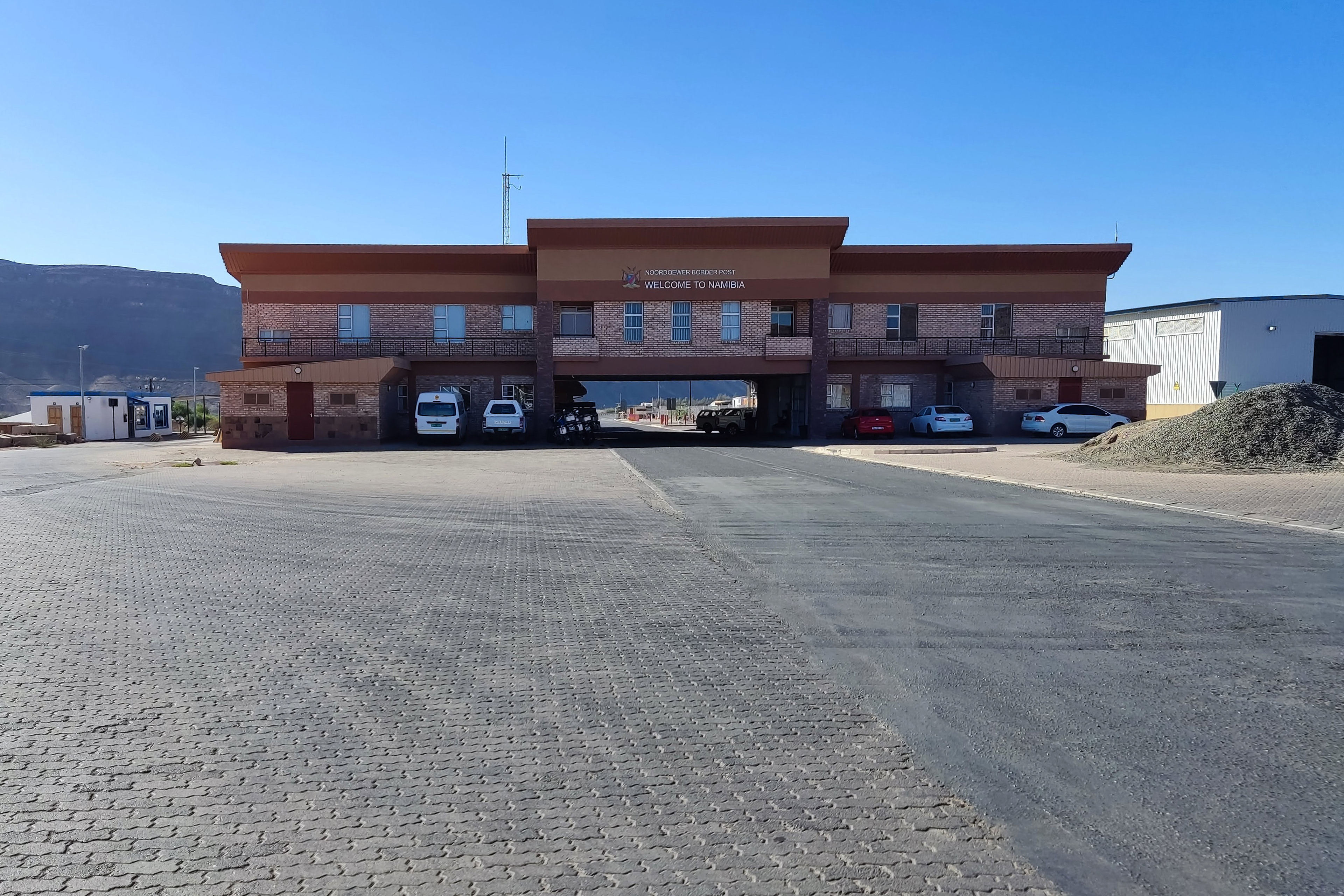 Posto fronteiriço SA - Namíbia