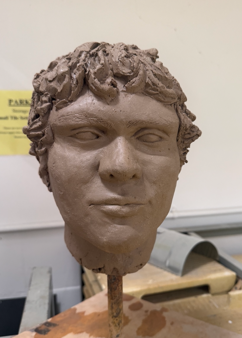 Muse, Greenware, 2025