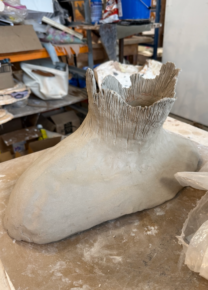 Prosthetic Neck Mannequin, Ceramic, 2026