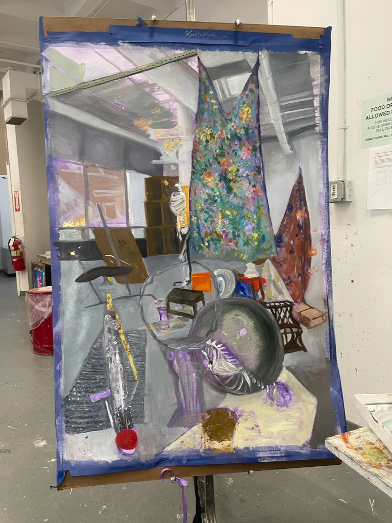 Perspective Still Life (in progress)