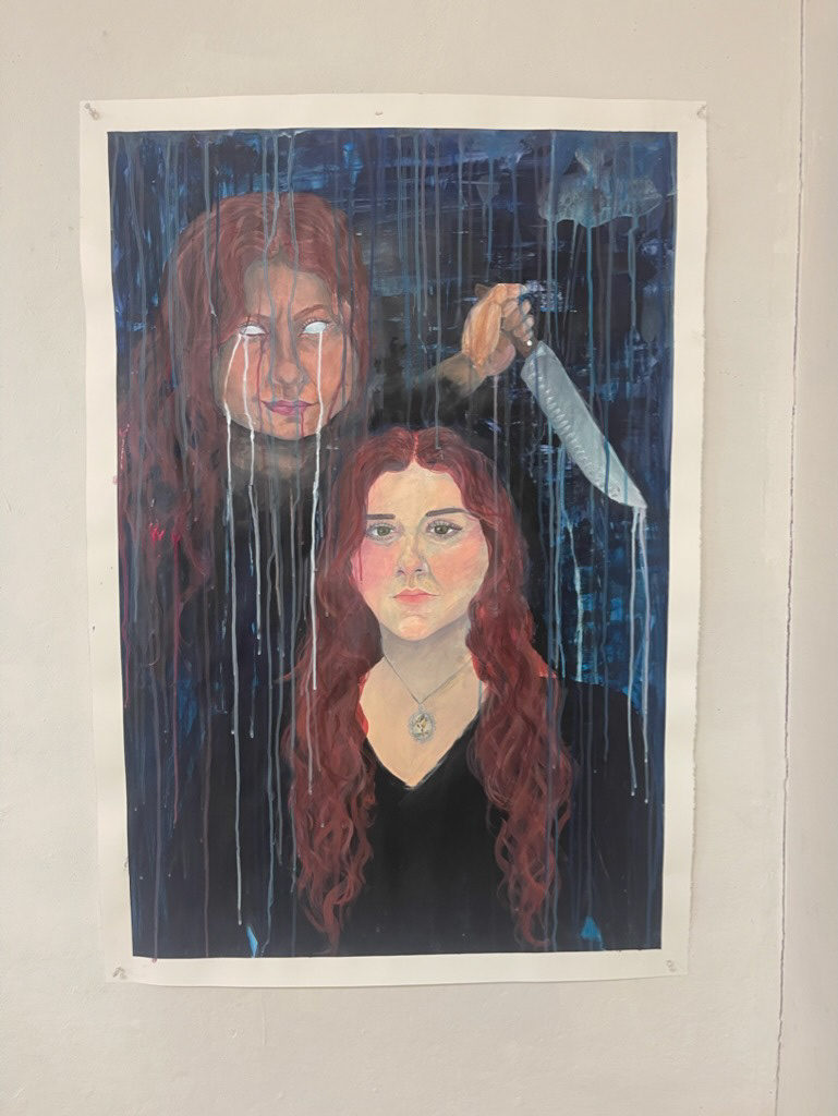 Prosecution, Acrylic on Paper (Spring 2023)