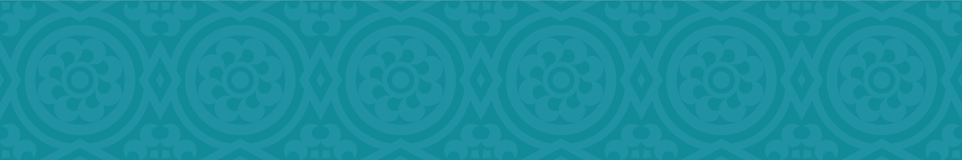 One of Tribe's two-tone, repeat patterns in different shades of blue (designs by Kat Vochoska).