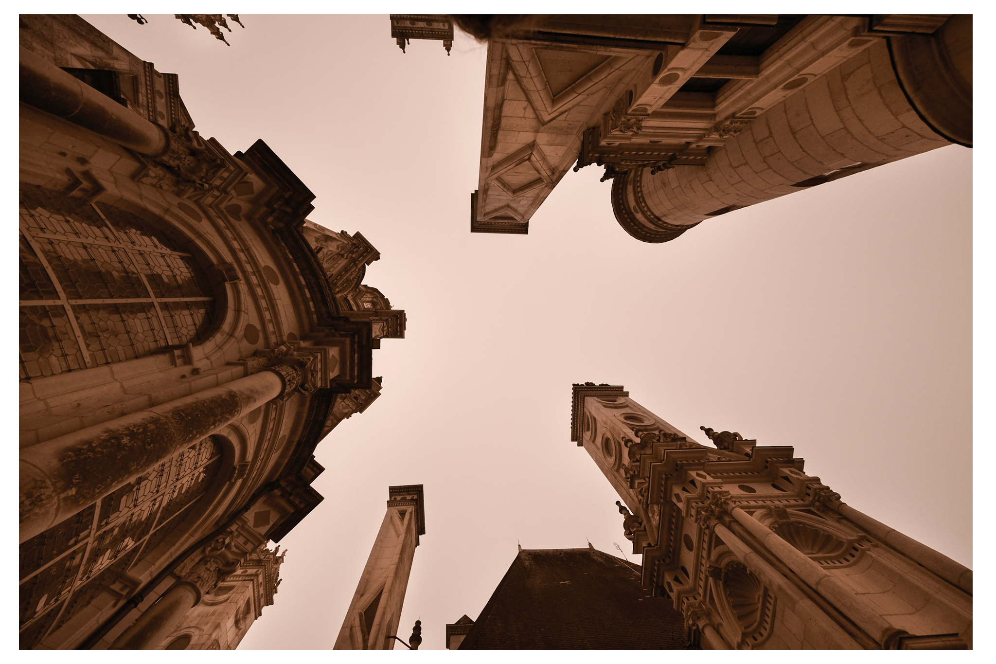 Chambord — donjons et tours