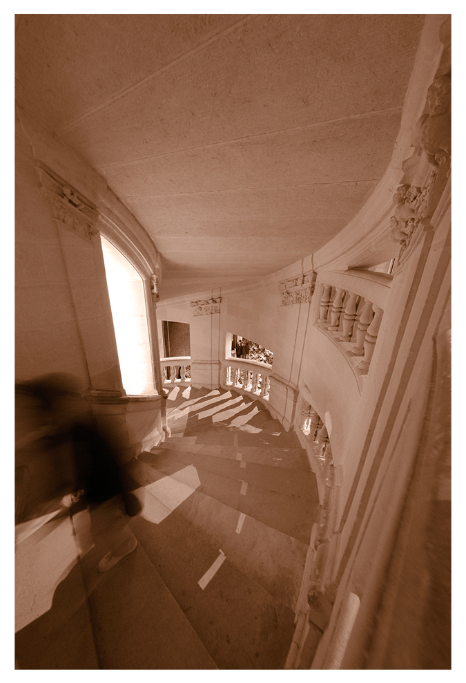 Chambord — grand escalier