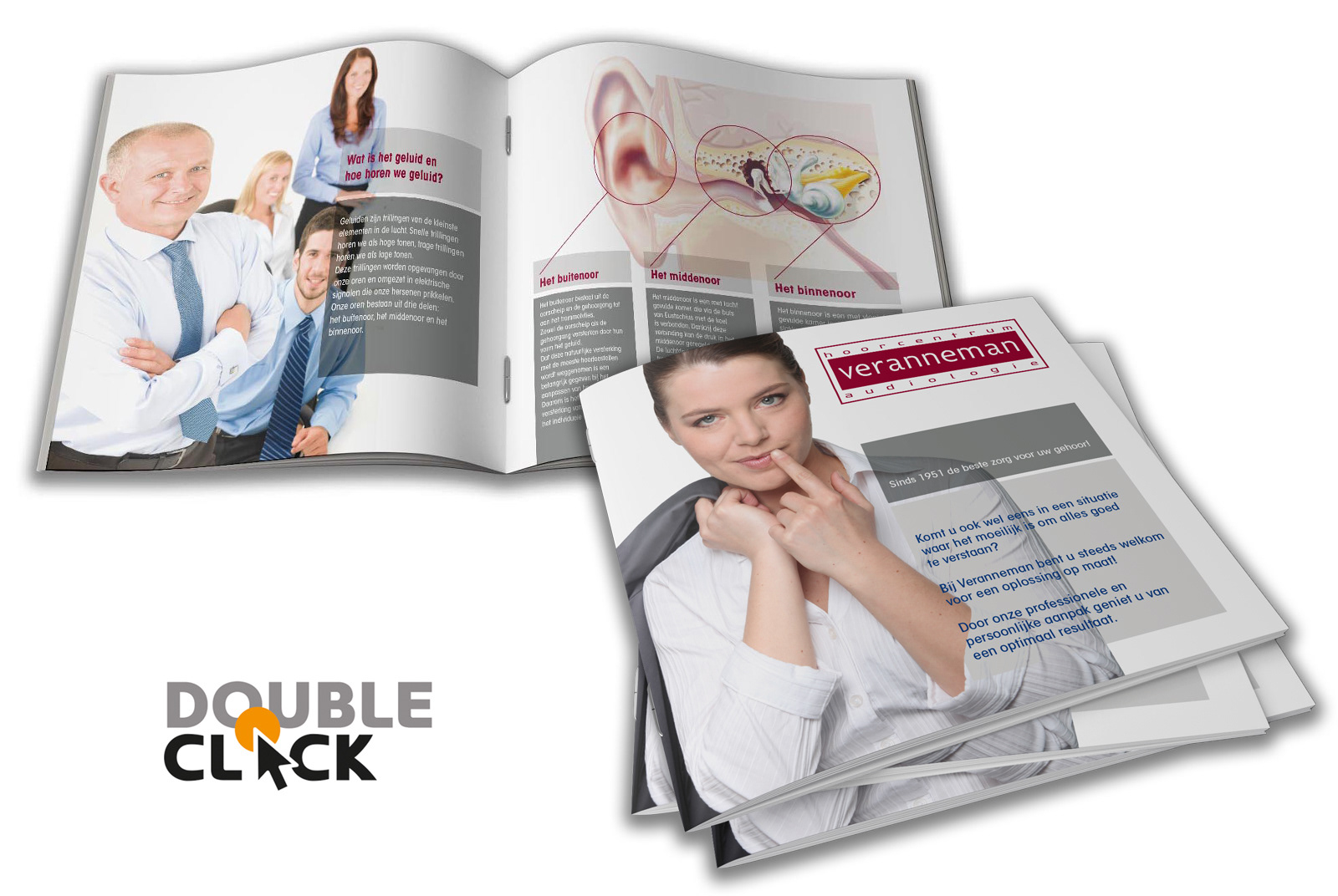 Informatiebrochure voor hoorcentrum Veranneman