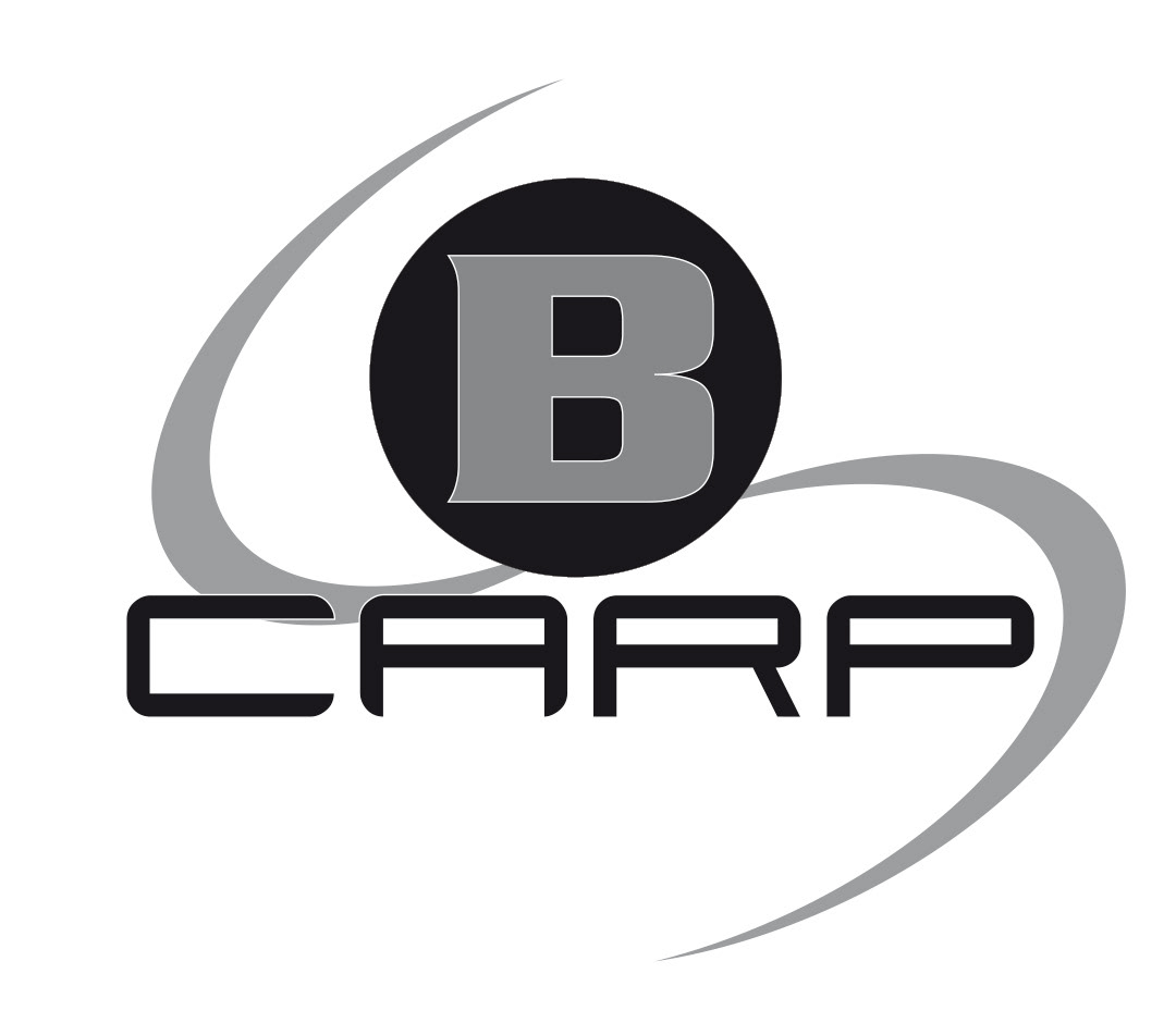 logo voor B-carp - specialist in karpervissen