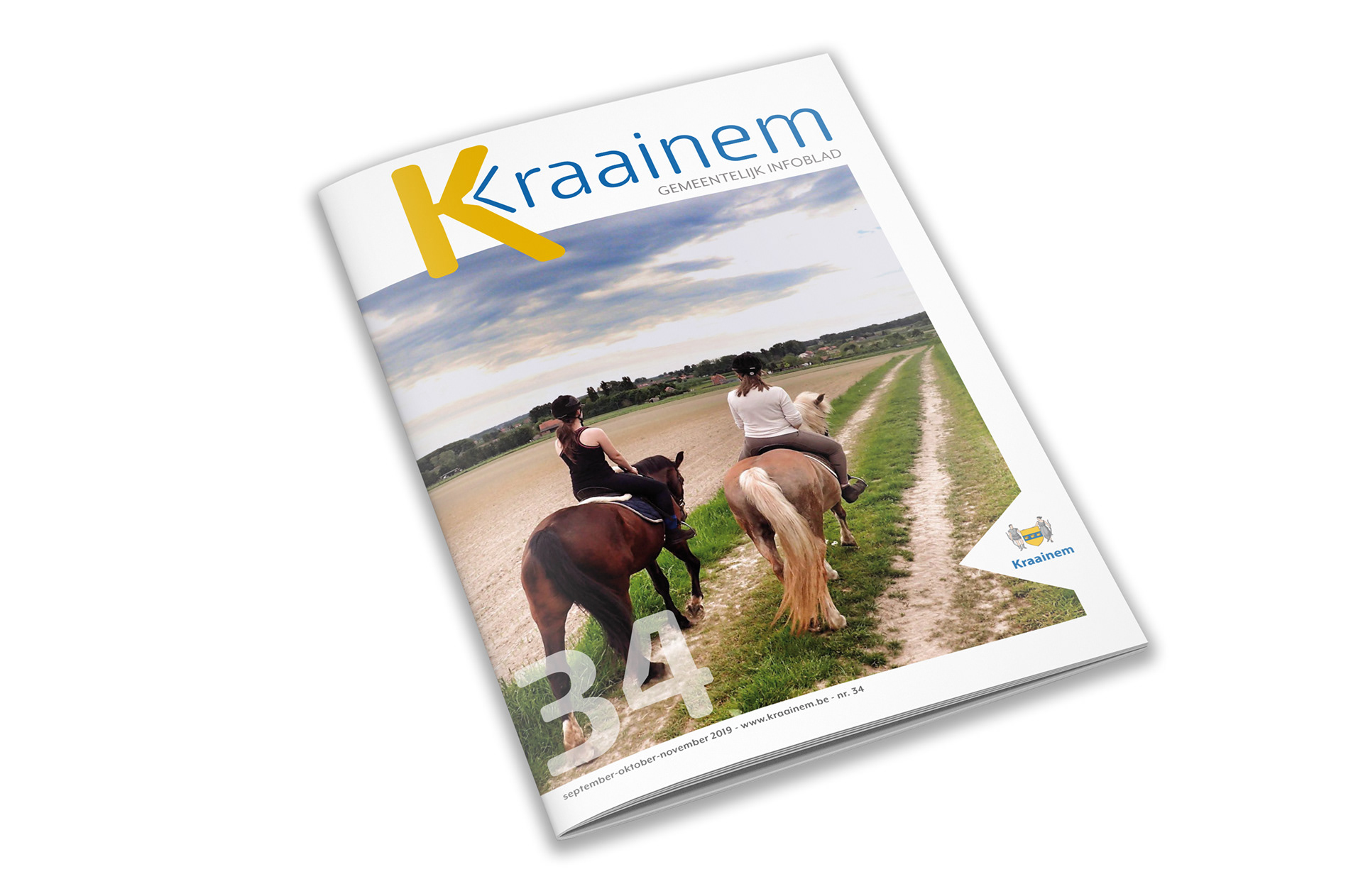 Ontwerp en opmaak vaan reiscatalogen voor Escape reizenOntwerp voor gemeentelijke infoblad