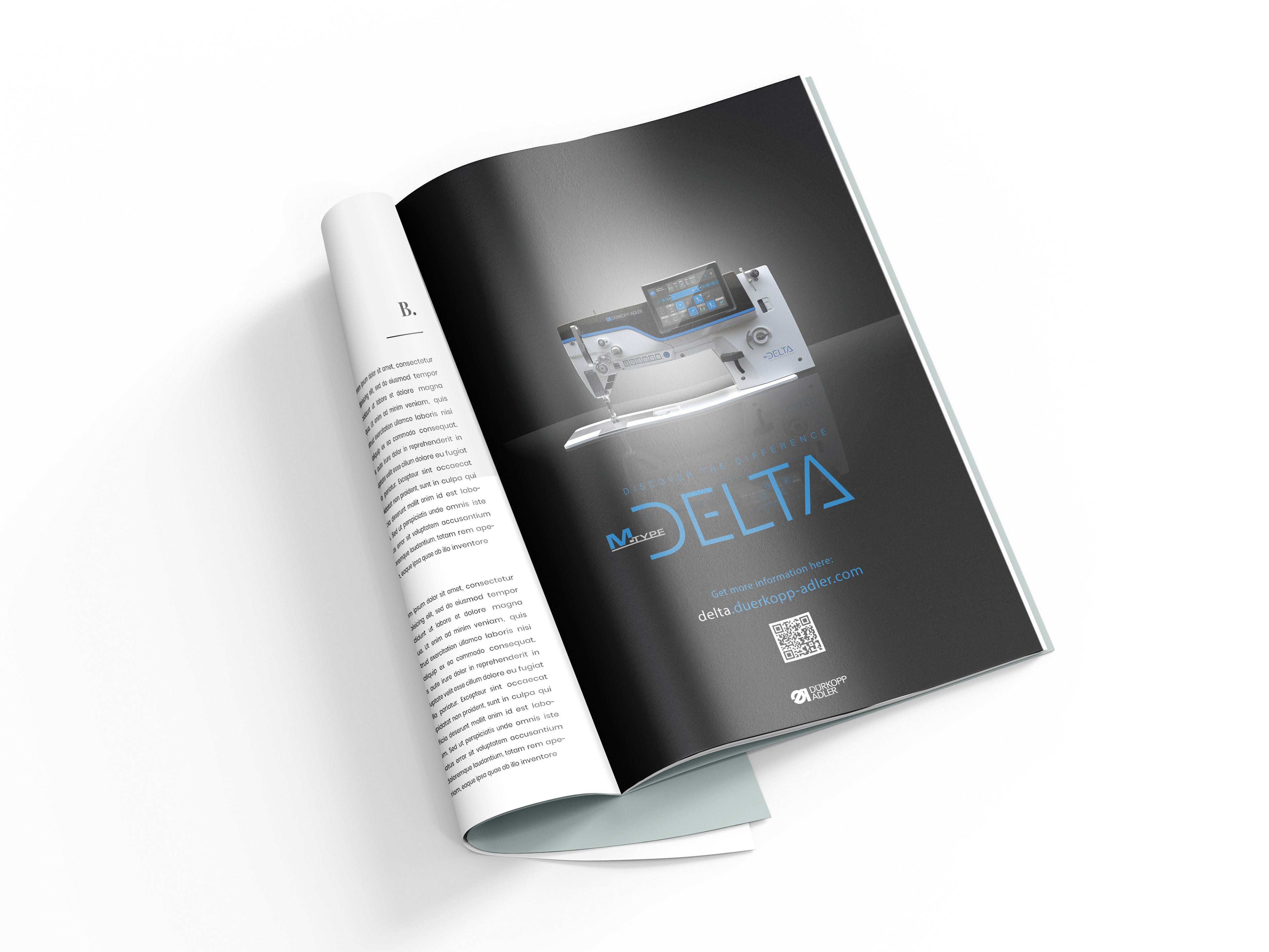 Dürkopp Adler // M-Type DELTA Anzeige