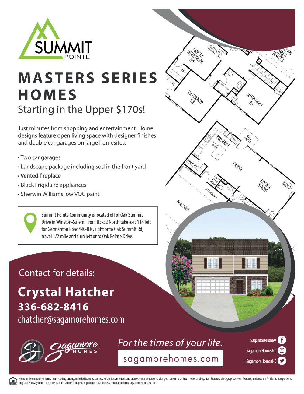 Sagamore Homes Summit Pointe Flyer