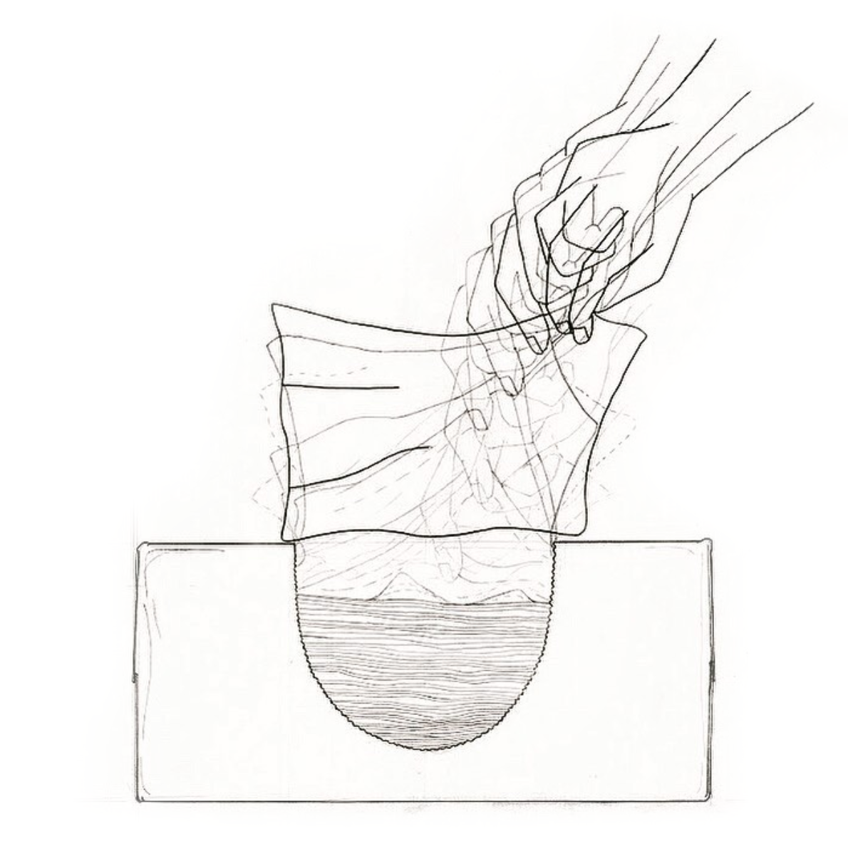 TIssue Box, Graphite, 2019