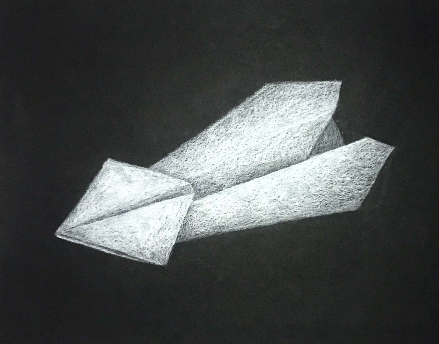 Paper Plane, Colored Pencil, 2015