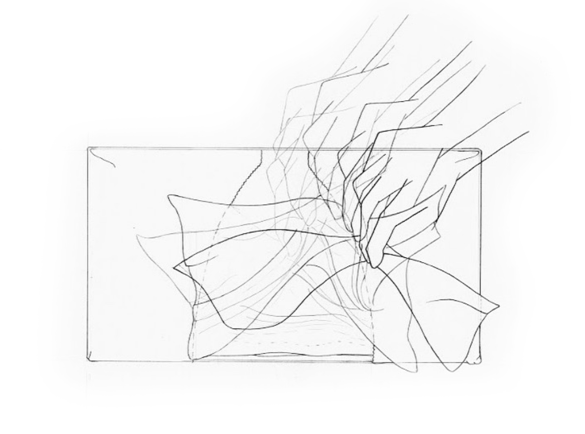 Tissue Box, Graphite, 2019