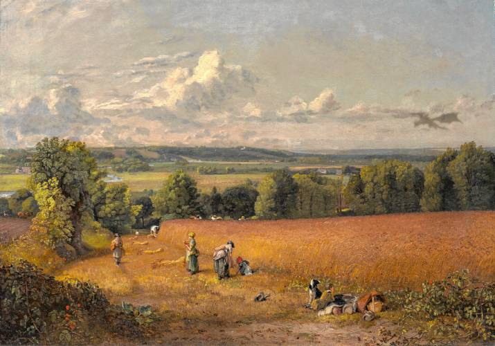 Edit of a John Constable painting to include Alduin's shadow